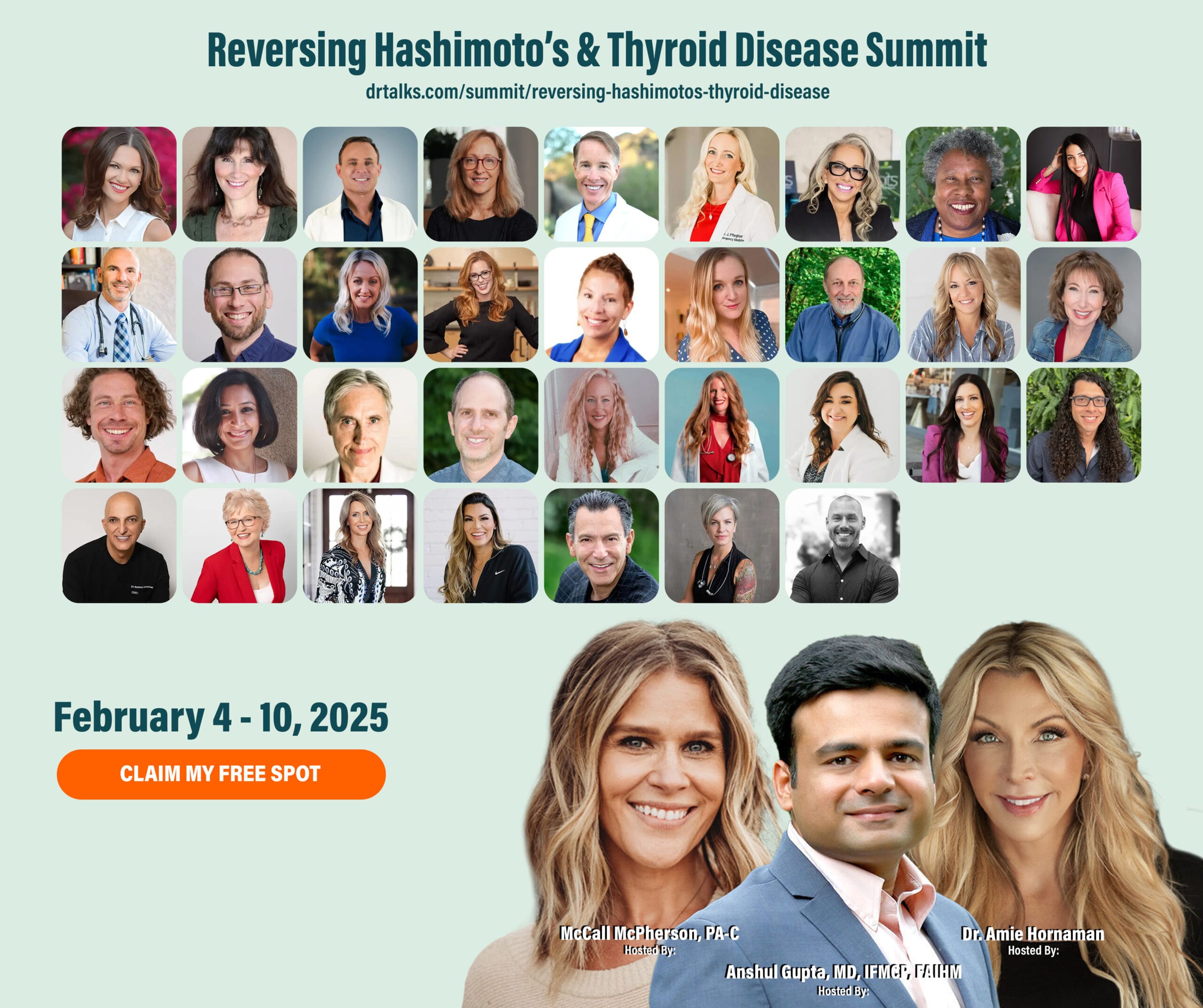 REVERSING HASHIMOTO’S & THYROID DISEASE SUMMIT