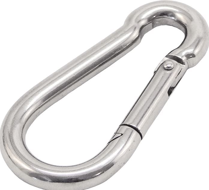 spring-loaded hook