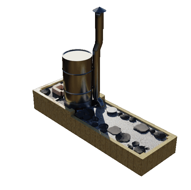 Permies Rocket Mass Heater